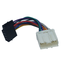 Adaptador de Cable para Conversión de Estéreo de Auto, de Mitsubishi a ISO, Arnés de Cableado para Radio CD, Cable para Unidades Principales Originales
