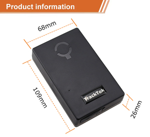 Traceur GPS sans fil 2G <span class=keywords><strong>4G</strong></span> avec fonction vocale, batterie 10000 mAh, longue autonomie, traceur magnétique pour voiture, positionnement des actifs, application gratuite - Product Image 3