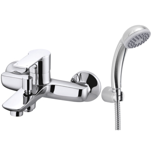 เครื่องมือหมุนผสมอาบน้ำแบบก้านเดี่ยวโครเมียม3000 DM 35นิ้วสำหรับการปรับปรุงห้องน้ำ - Product Image 3