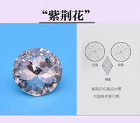 Grosir Tombol Kristal 18/20/25/30Mm Redbud Sofa Bed Dinding Diamante/Berlian/Bening Jok Kepala Tombol Kaca