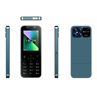 Teléfono Móvil X10-F con Pantalla de 2.4 Pulgadas, OEM SKD, 4 Tarjetas SIM, Multicolor, Teléfono GSM con Cámara, Video y Radio FM