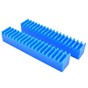 Engranaje de bastidor de nailon PA66 de plástico, mecanizado cnc de precisión personalizado - Product Image 4