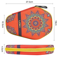 Usine de ping-pong personnalisé OEM ODM nouveau processus d'impression de matériaux EVA sac de raquette de Tennis de Table en stock étui de Tennis de Table