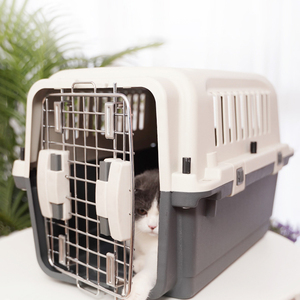 Yun Luxury <strong>Large</strong> <strong>Pet</strong> Travel <strong>Cage</strong> Portable Air Cargo Box for <strong>Dog</strong> Cat Hamster Rabbit Extra <strong>Large</strong> Solid for <strong>Pet</strong> Aviation Outings - Product Image 2