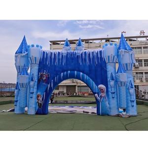 Magical Ice and Snow World Bienvenido Arco inflable Fiesta Evento Frozen Publicidad <span class=keywords><strong>Castillo</strong></span> inflable Arco - Product Image 1