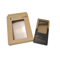Biodegradable Kraft Paper Boxes Mobile Phone Case Mobile Phone Accessories Earrings Necklaces Jewelry Packaging Display Box