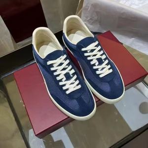 Zapatos Casuales de Cuero Genuino de Alta Calidad para Hombre, Zapatillas de Diseño de Lujo GG Personalizadas, con Cordones, de Caña Baja, Antiolor y Amortiguación - Product Image 1