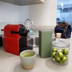 Cápsulas de Matcha para Cafetera, Matcha Puro de Grado Ceremonial, Sin Azúcar, Bajo en Calorías, Cápsulas Populares para Adelgazar - Product Image 1
