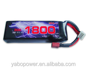 High quality 11,1 v 30c <strong>3</strong> s 1800 mah lipo battery for airsoft/gun/rc model/hobby - Product Image 1