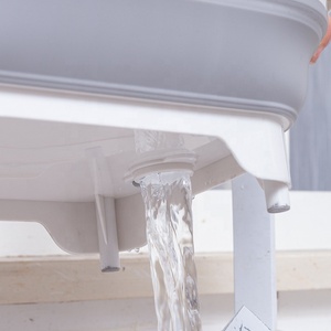 Thớt Gấp Gọn Và Lọc Dụng Cụ Đựng Rau Quả Giỏ Dã Ngoại Thớt Nhà Bếp Đa Năng - Product Image 4