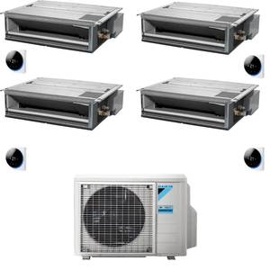 <b>Mini</b> Quadri Split Ducted <b>Air</b> <b>Conditioner</b> 10001-12000 BTU Variable R32 A+++ Household App-Controlled 4MXM80A Energy Efficient Duc - Product Image 1