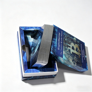 Baraja de Cartas de <span class=keywords><strong>Tarot</strong></span> y Oráculo Personalizadas al por Mayor de Fábrica con Guía de Papel y Caja con Tapa y Base - Product Image 5