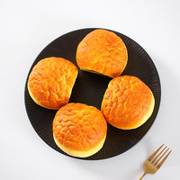 Pain d'ananas souple en PU à rebond lent, réaliste, anti-stress, sensoriel, jouet à presser, ornement de bureau, cadeau fantaisie