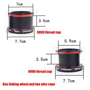 Jetshark 8000/9000 un mulinello con due bobine sistema di trascinamento doppio lungo mulinelli da pesca alla carpa mulinello grande pesca - Product Image 3