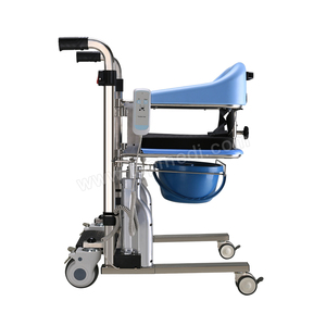 Chaise de transfert patient personnes <span class=keywords><strong>âgée</strong></span>s réglable chaise d'aisance de transfert multifonction <span class=keywords><strong>fauteuil</strong></span> roulant de transfert chaise de bain - Product Image 2