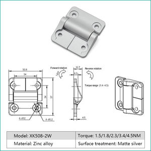 Charnière à couple constant SOUTHCO en alliage de zinc de grande taille, même paragraphe, peut s'arrêter et se positionner à volonté - Product Image 5