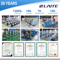 Laite - Máquina de Limpieza de Pisos Autopropulsada con Batería de 48 V y 32 Ah, Limpiadora de Pisos con Agua Fría, Tanque de 45 L, Escobilla de 700 mm