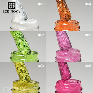 ICE NOVA Sugar Gel Polish 30 Couleurs Marque privée Échantillon gratuit Fabricant Vente en gros Uv/Led Soak Off Gel Polish Service OEM - Product Image 4