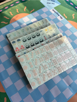 Tuiles de mahjong américaines en acrylique de luxe, tuiles de mahjong personnalisées couleur sable de la côte est, adaptées aux tables de mahjong d'intérieur