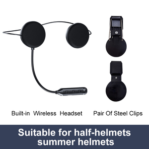 Âm Thanh Cao Chất Lượng Tai Nghe Ngoài Trời Tai Nghe Hands-Free Loa Xe Máy Mũ Bảo Hiểm Tai Nghe <span class=keywords><strong>Bluetooth</strong></span> Cho Một Nửa Đầy Đủ Mặt Mũ Bảo Hiểm - Product Image 6