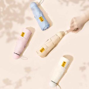 ร่มกันแดดป้องกันรังสียูวีสำหรับผู้หญิง น้ำหนักเบา ใช้ได้สองแบบ พร้อมโลโก้สั่งทำพิเศษ - Product Image 2