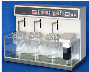 Equipo de Laboratorio Farmacéutico, Probador de Desintegración de Tabletas y Cápsulas BJ-3 con 3 Cestas de Prueba - Product Image 2