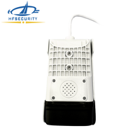 Caméra de surveillance intelligente HFSecurity X40Y AI avec contrôle d'accès, détection de présence, vision nocturne, mise au point automatique, détection de 32 visages, IR/lumière blanche, NVR