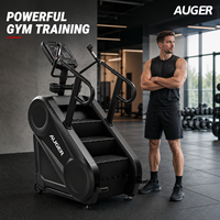 Máquina Escaladora Comercial AUGER de Alta Resistencia, Stepmill, Escaladora, Equipo de Cardio para Gimnasio y Centro de Fitness AUGER