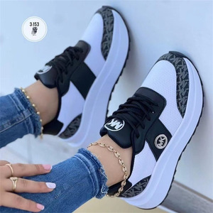 <span class=keywords><strong>Scarpe</strong></span> Casual da <span class=keywords><strong>Donna</strong></span> Nuove Sneakers con Zeppa e Piattaforma in Rete Grande per Esterni Modello QS112A163 - Product Image 3