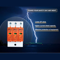 Dispositif de protection contre les surtensions PV SPD T1/T2 220V/600V/1000V/1500V DC 2P 3P, protection contre les surtensions pour système photovoltaïque, garantie de 2 ans