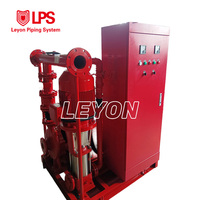 Pompa Pemadam Kebakaran LEYON FM UL Sistem Perlindungan Kebakaran NFPA20 Set Pompa Kebakaran Diesel Horizontal Satu Tahap