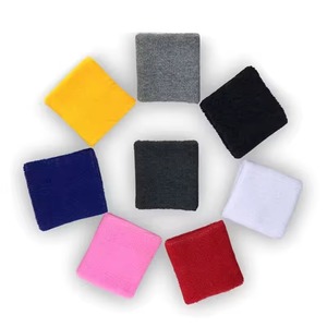 Bracelet personnalisé coloré respirant en polyester et coton épais avec boucle de fermeture pour une <span class=keywords><strong>protection</strong></span> complète – Entraînement masculin - Product Image 2