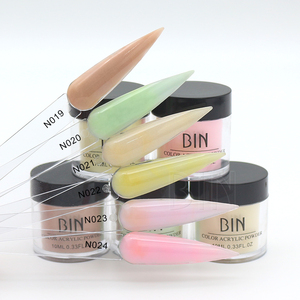 BIN Profesional Nail Powder Acrílico Pro Luxury Nail Art Acrílico Polvo Cubierta rosa - Product Image 2