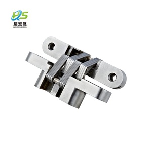 19x95mm 50lg High Quality Modern Adjustable Concealed Cabinet Hinge 304 Stainless Steel Cross Soft Close Hidden Bld-gf4 180 - Product Image 1