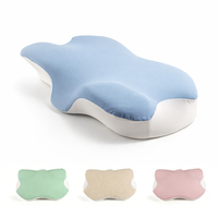 Oreiller ergonomique en mousse à mémoire de forme orthopédique moderne, personnalisable, en forme de papillon, pour adultes, certifié OEKO-TEX