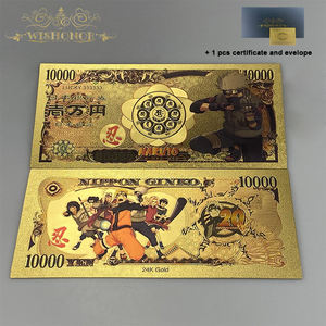 Японские банкноты Узумаки 2026 года, 14 видов, из 24-каратного золота, для подарков - Product Image 6