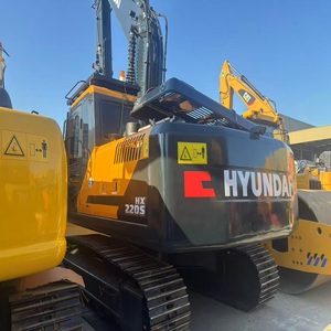 Excavadora de orugas Hyundai HX220S usada en buenas condiciones, excavadora hidráulica barata de segunda mano Hyundai HX220S en stock - Product Image 6