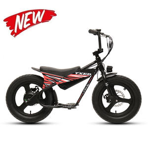 Moto pour enfants 16 pouces avec moteur 36V/250W et batterie lithium 10.4Ah, cadre 16"x3.0 soudé TIG Hiten, idéale pour la balade – OEM/ODM acceptés - Product Image 4