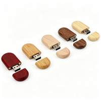 Flashdisk Kayu Custom Logo Grosir 2.0 3.0 1GB 2GB 4GB 8GB 16GB 32GB 64GB 128GB Pendrive Kayu Ramah Lingkungan Memory Stick