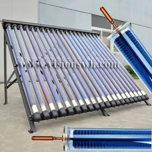 Most Efficient Super Metal Glass Heat Pipe Solar Collector