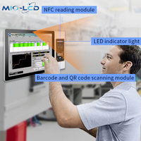 Quiosco de pago automático con pantalla táctil para exteriores NFC IP65 Terminal de pago de quiosco táctil de autoservicio de 15,6 pulgadas con reconocimiento facial