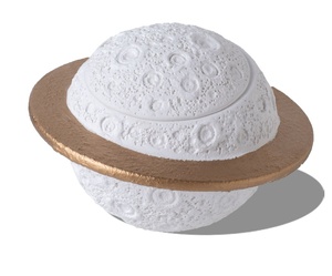 PAIPETポーランド産セメント製ペット用骨壺 惑星型 密閉容器 猫 犬用 メモリアル収納 - Product Image 6