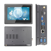 Panel sentuh PC Industri 7 inci Panel LCD PC jendela terpasang Panel industri PC J6412 J1900 i3 i5 i7