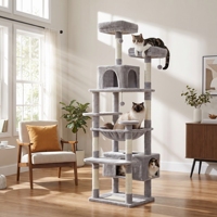 Arbre à chat en sisal naturel écologique, grande taille, base renforcée, vente en gros
