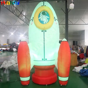 Modèle de fusée gonflable géant pour festivals de musique Blow Up Cartoon Spaceman Decoration - Product Image 6