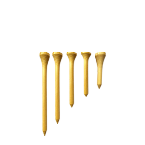 Tees de golf en bambou naturel écologiques, multi-tailles 42/54/70/83 mm, biodégradables, avec logo personnalisé - Product Image 1