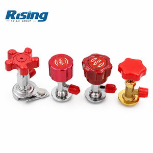 Valve de sécurité manuelle universelle robuste pour climatiseur, compatible R134a et <span class=keywords><strong>R410a</strong></span>, pour cartouches de réfrigérant CT-339 CT-338 - Product Image 1