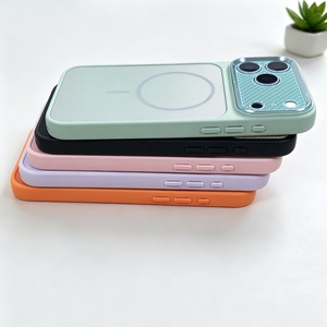 เคสโทรศัพท์มือถือแม่เหล็กแบบด้านคุณภาพสูงสำหรับ iPhone 18 Pro Max 17 16 15 พร้อมเลนส์โลหะป้องกันการกระแทก - Product Image 3