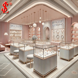 Último diseño, muebles de madera, joyería de moda, escaparate de cristal, vitrina de joyería, tienda de joyería, diseño de muebles - Product Image 6