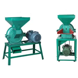 Grains Seeds Beans Crusher Machine Disc Motor Engine Grinding Mill Maize Milling Machines